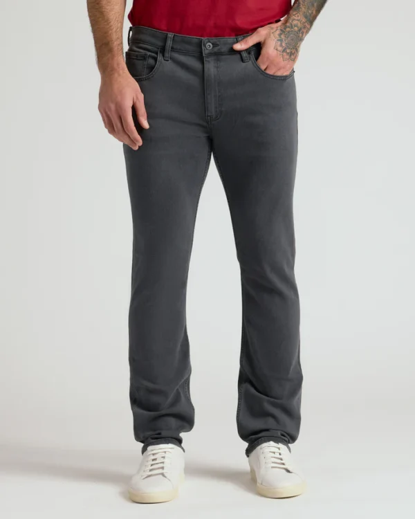 Straight High-Stretch Jeans